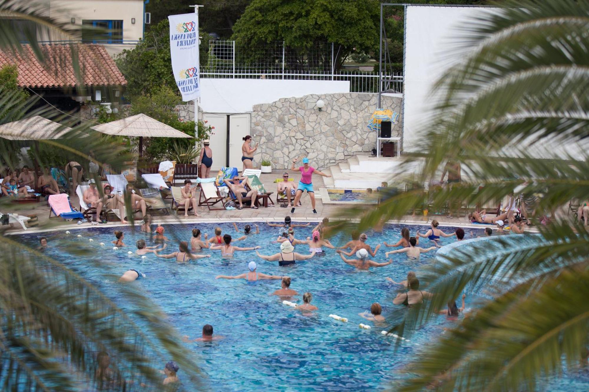 Hotel Slovenska Plaza Standard Budva Exterior foto