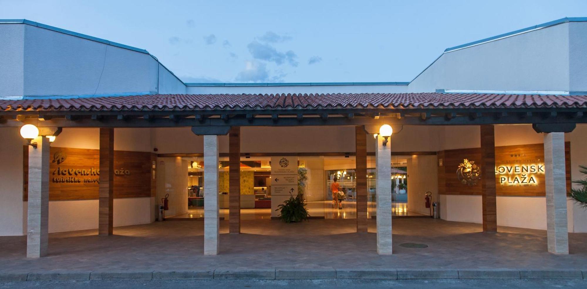 Hotel Slovenska Plaza Standard Budva Exterior foto
