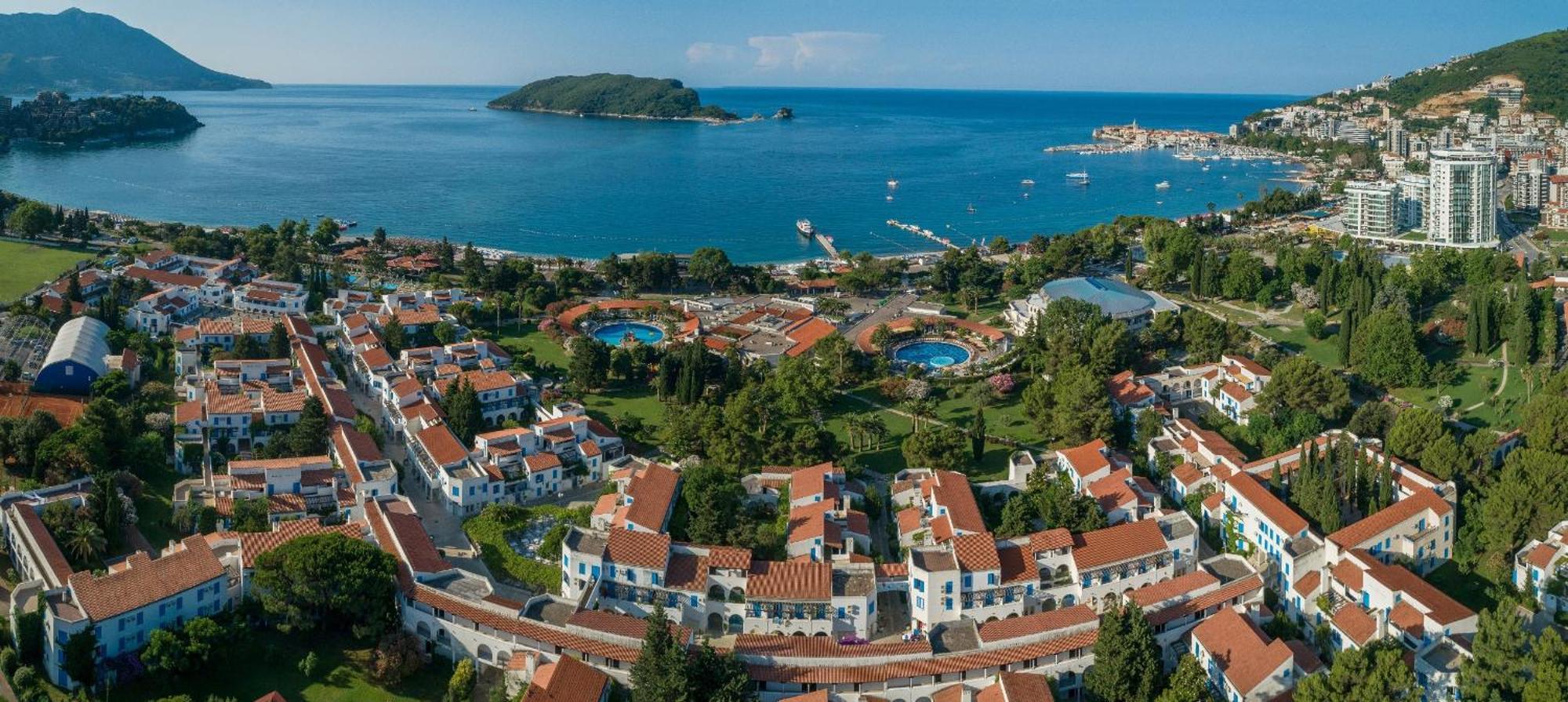 Hotel Slovenska Plaza Standard Budva Exterior foto