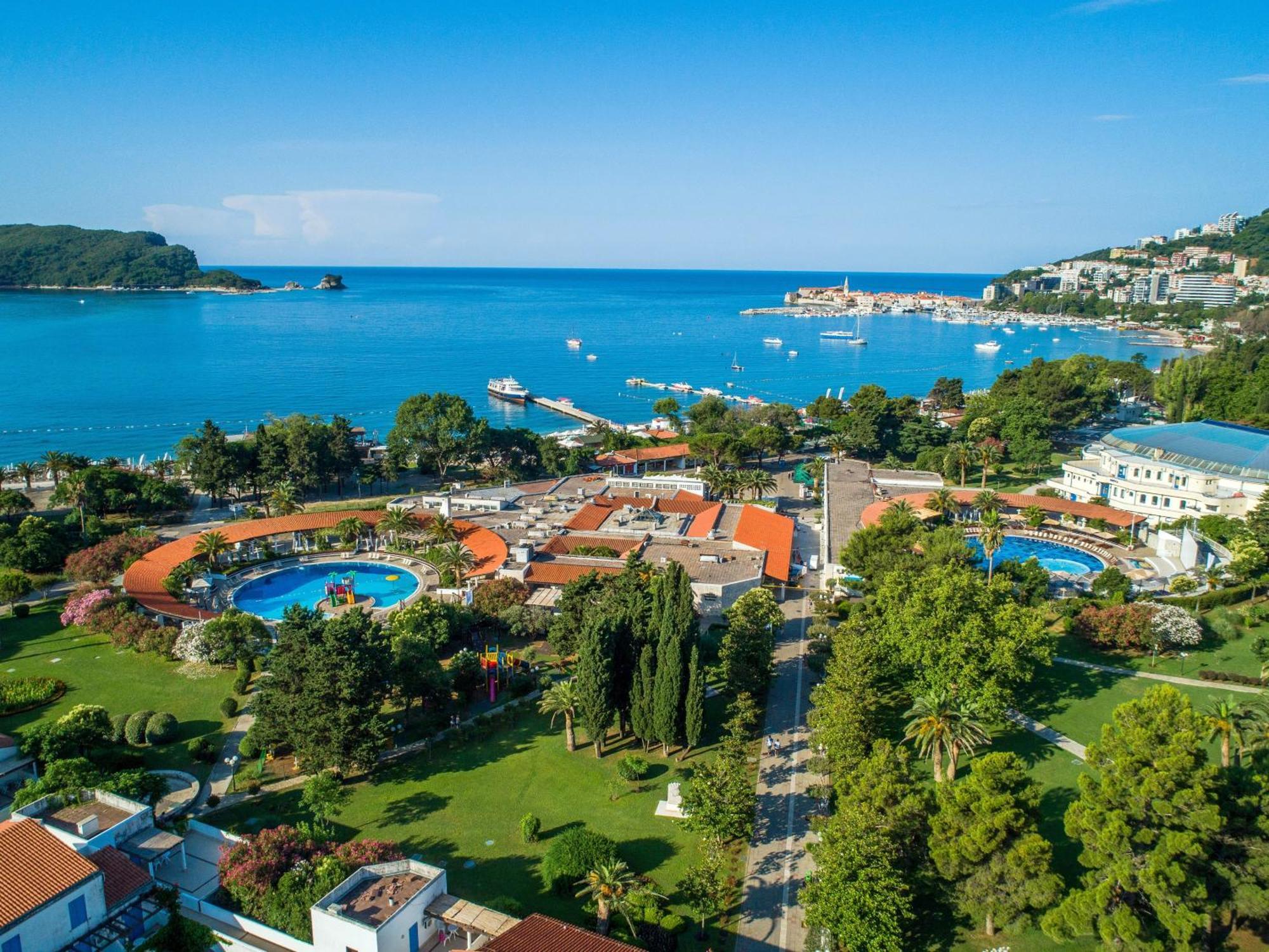 Hotel Slovenska Plaza Standard Budva Exterior foto